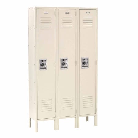 Global Industrial 36 in W, 15 D, 66 in H, Tan 254112TN